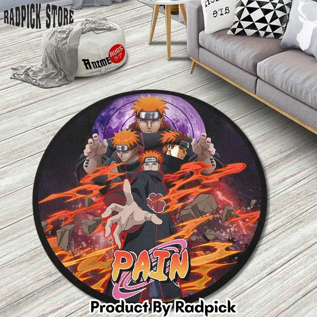 Pain round rug custom anime circle carpet  rp5958655